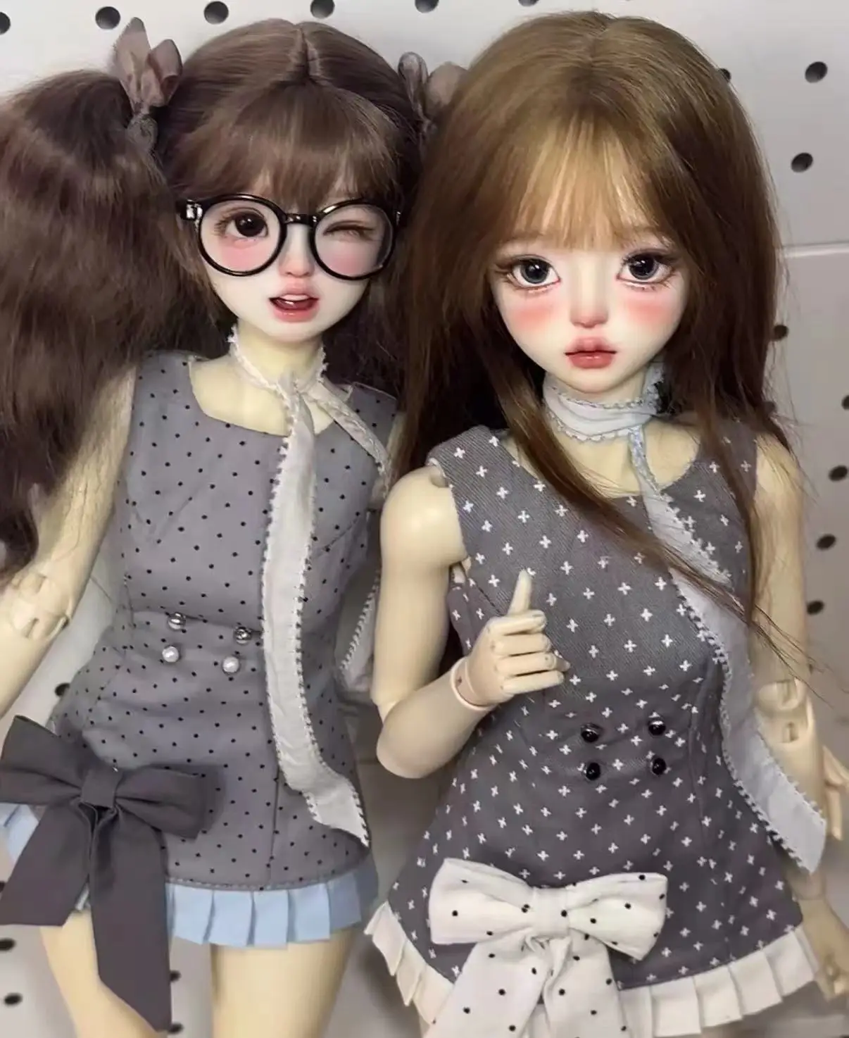 

Новая модная одежда для кукол 1/6 и 1/4, платье для кукол BJD 30/45 см, игрушки для девочек, аксессуары для игр в дочки-матери, подарок, милые аксессуары для кукол, без куклы.