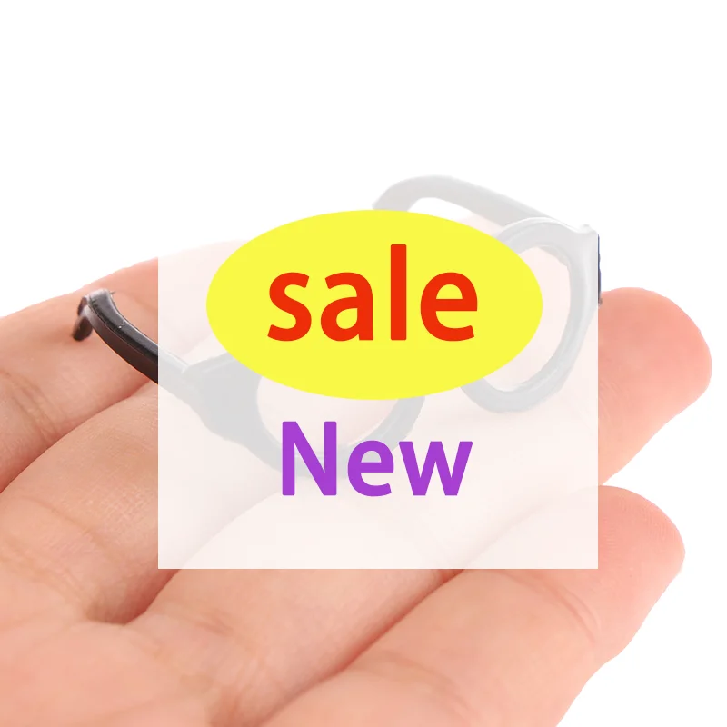 

TH 20Pcs Dolls Accessories Mini Plastic Glasses For 1:6 Doll House Kids Toy Party Glasses