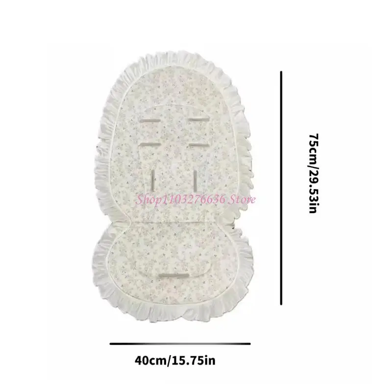 R6FD Baby Strollers Cooling Pad for Infant Universal Ice Silk Cushion Breathable