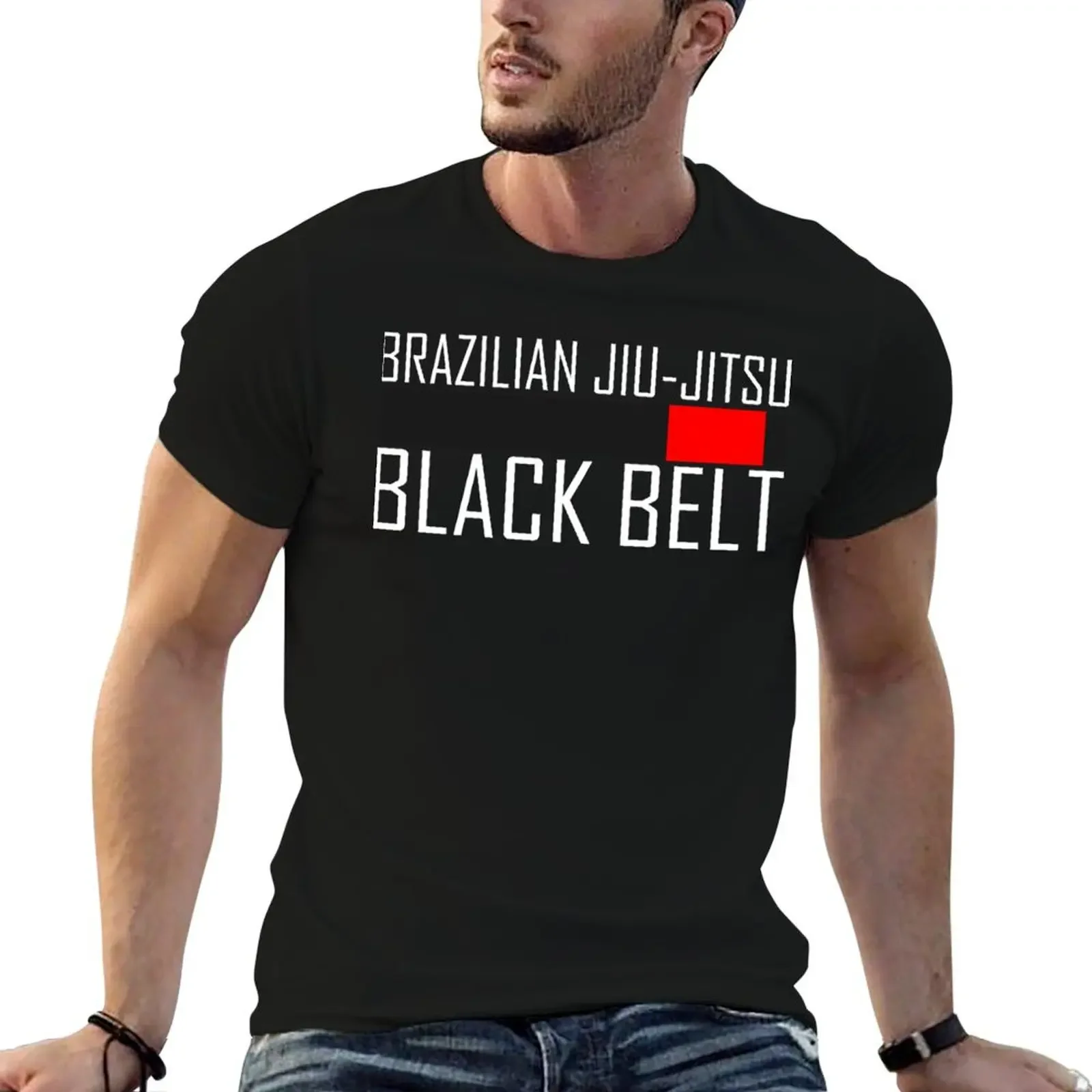 

BJJ black belt - Brazilian Jiu-jitsu T-Shirt Anime t-shirt affliction shirts oversized t shirts for men