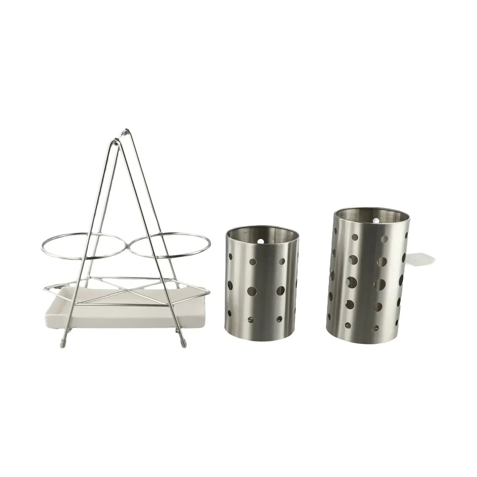 

Countertop Utensil Holder Drying Rack For Forks Spoons Chopsticks Organizer