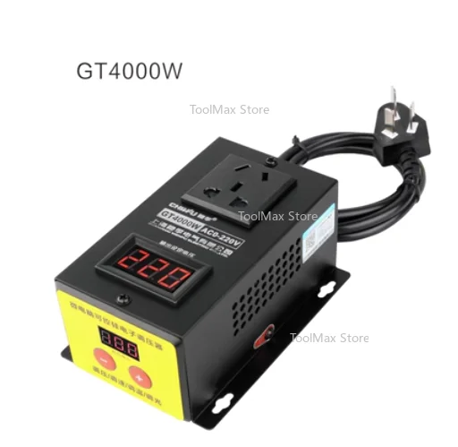 SCR AC 220V 10000W 電子電圧レギュレータ 調整可能なサイリスタ速度コントローラ 調光調光器 温度サーモスタット