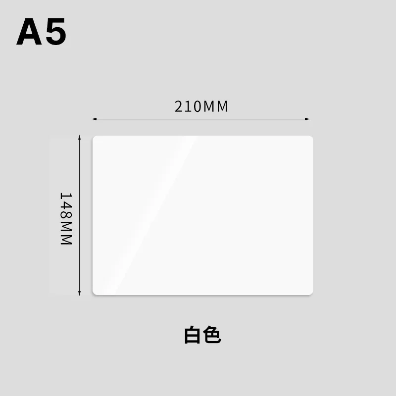 

10pcs Writable Whiteboard Display Dry Erase Board Supermarkets Restaurants Parties Erasable Reusable Whiteboards For