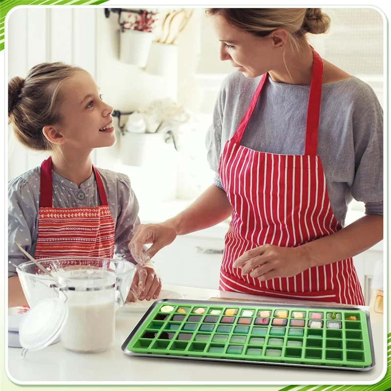 

Silicone Food Molds For Harvest Right Freeze Dryer Medium Square Trays Dividers-Pack Of 5-Retail