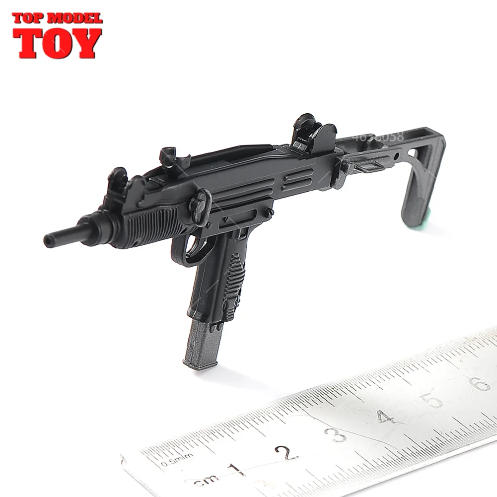 8cm 1/6 Scale UZI Submachine Gun Weapons Model Accessories For 12" Army Solider Action Figure Toys