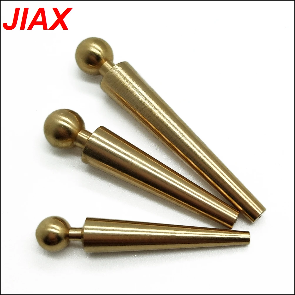 12pcs Length 50.8mm Steel And Brass 3Silver 3Black 3gold 3copper Round Head Cribbage Pegs For Game Scoring Bar