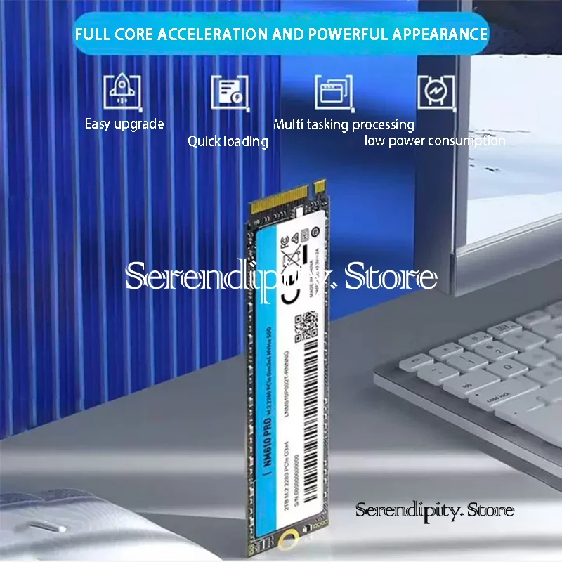 2024 Original NEW NM610PRO 500GB/1TB/2TB M.2 Solid State Drive NVMe Notebook PCle3.0 Desktop SSD Universal NM610PRO 2TB