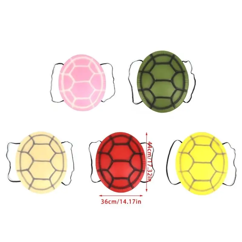 652f Tortoise kostuum draagbare Eva Tortoise Shell Sea Creature kostuumaccessoires
