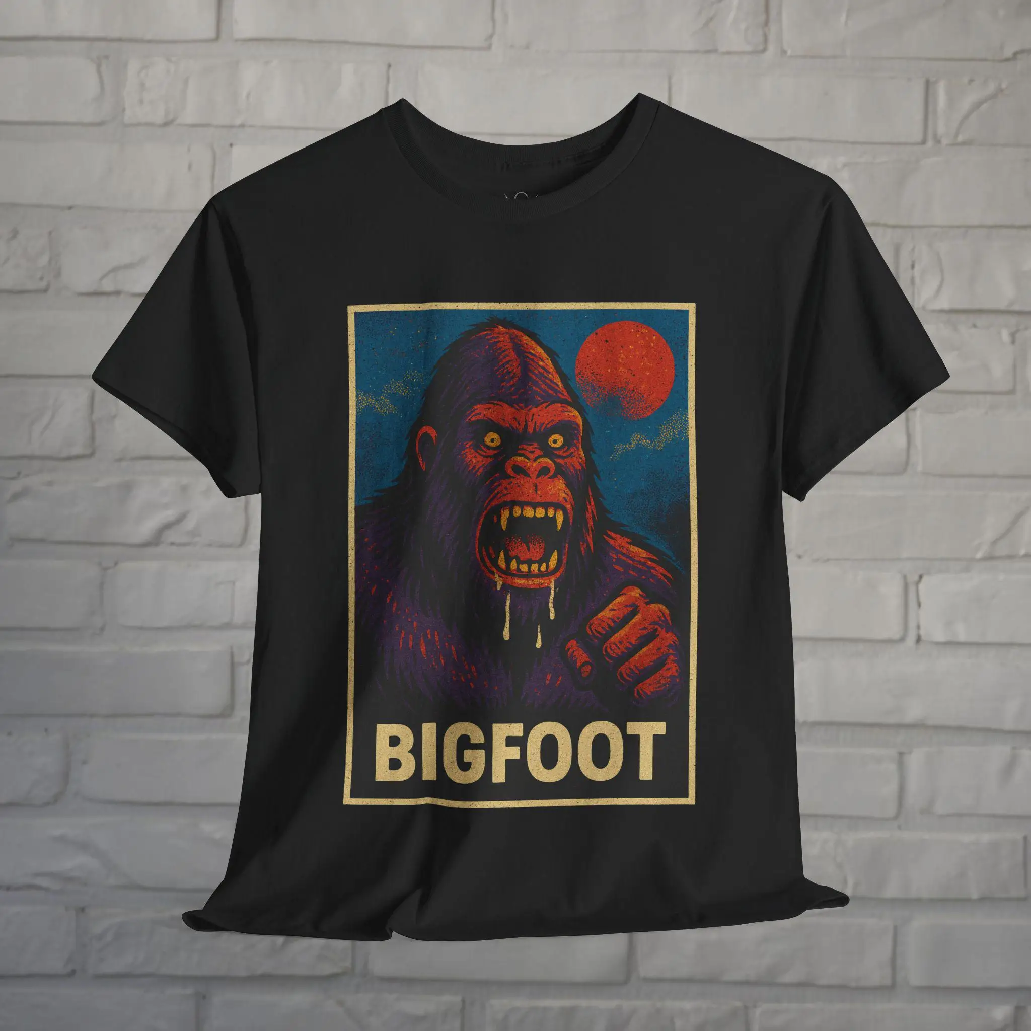 بيج فوت رأي ولكن لا أحد يؤمن به هالوين تي شيرت رجالي قطن أسود تي شيرت للنساء موضة التي شيرت الصيف التي شيرت #1