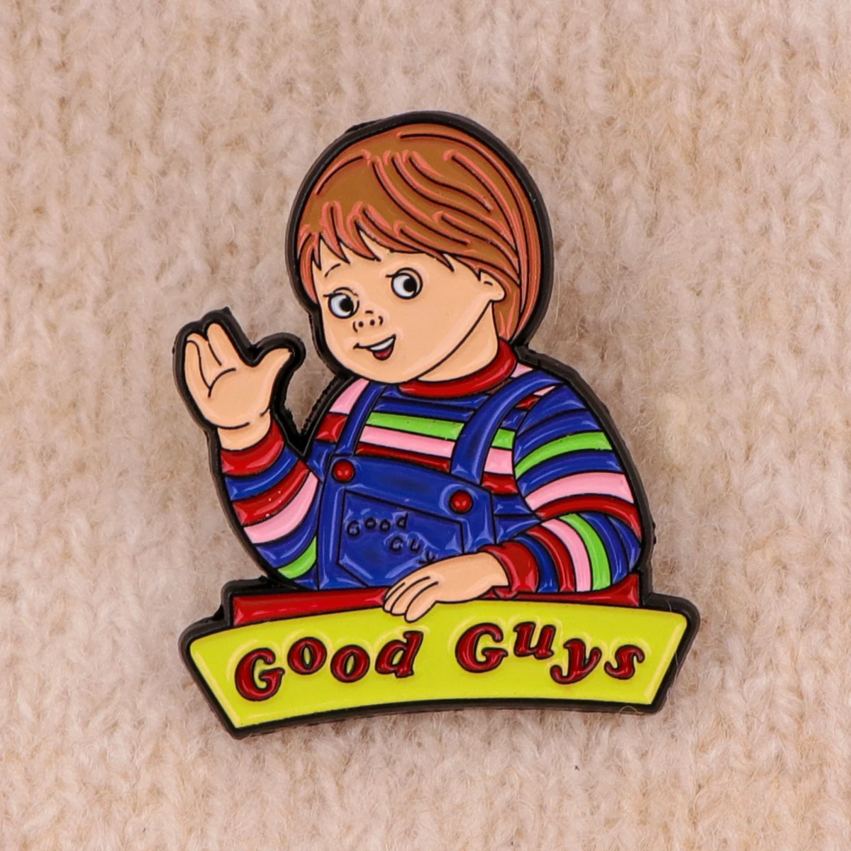 الرعب المينا دبوس هالوين بروش الصنوبر التلبيب شارة بدبابيس على ظهره الملابس والاكسسوارات الفيلم مجوهرات أصدقاء الهدايا #5