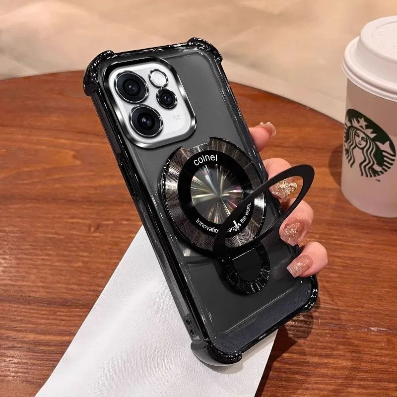 غلاف مغناطيسي غير مرئي لهاتف OPPO Reno 15/14/13 Pro 15ProMax 15/14/13F 14FS غطاء حماية كامل الحزمة