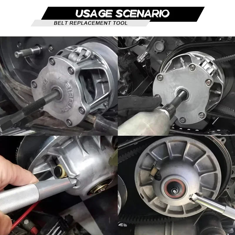 Clutch Puller Remove Tool Primary Drive 2870506 PP3078 15-878 30260 Replacement for Polaris 1985-2016 Most Models