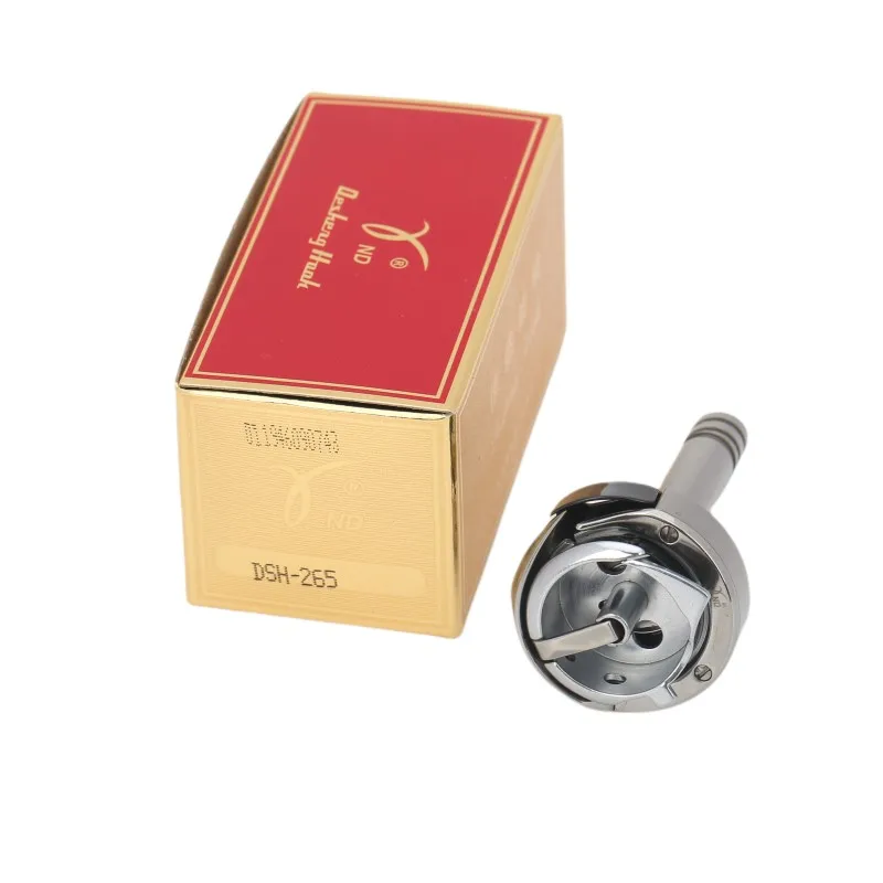 Desheng Red Box DSH-265 Standard 6220 20201 Hailing 20518-M Lanzadera de doble aguja pequeña para hilado