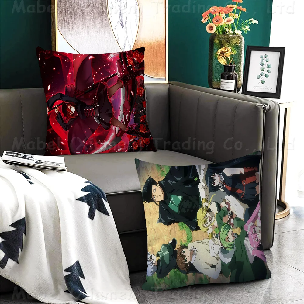 Anime Akame Ga KILL Pillowcase Toon Gift Cushion Cover Bedroom Home Sofa Chair Seat Decor Pillow Case