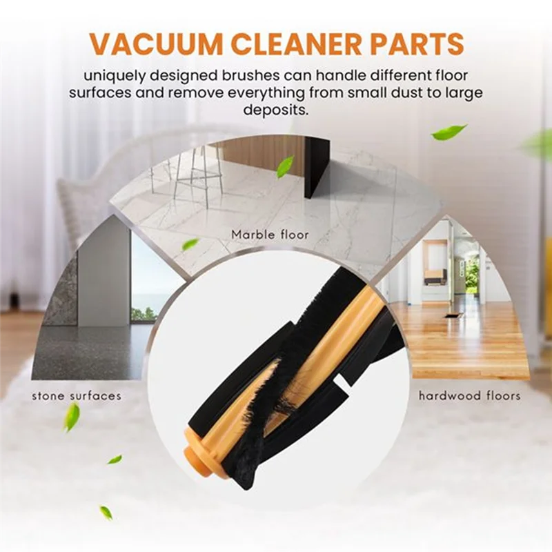 

ABJO-For ECOVACS DEEBOT OZMO 920/950/T5/T8/N7/N8 Pro+ Vacuum Replacement Parts Spare Parts