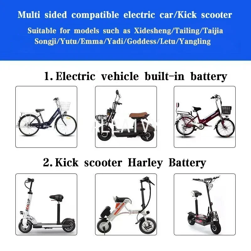 

48V 15Ah built-in battery 13S5P with BMS, 500W 750W 1000W electric mobility tool 18650 lithium battery pack+54.6V 2A charger
