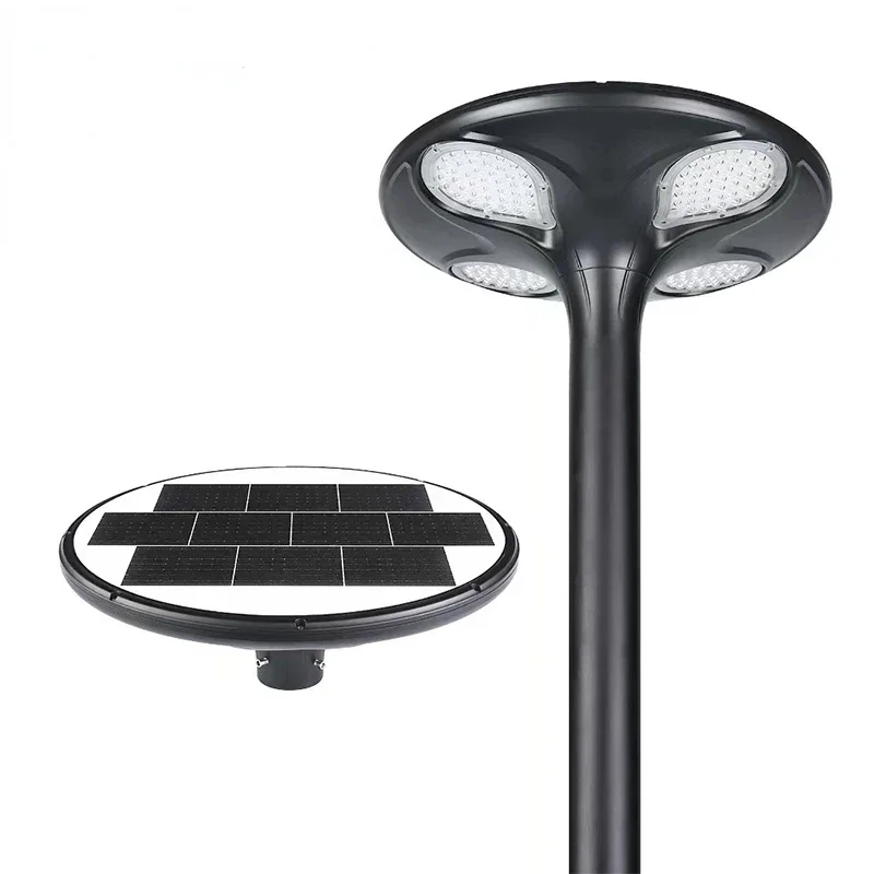High Quality Waterproof IP65 UFO Outdoor Solar Street Light 40W LED Solar Garden Lamp for Courtyard Lane Landscape
