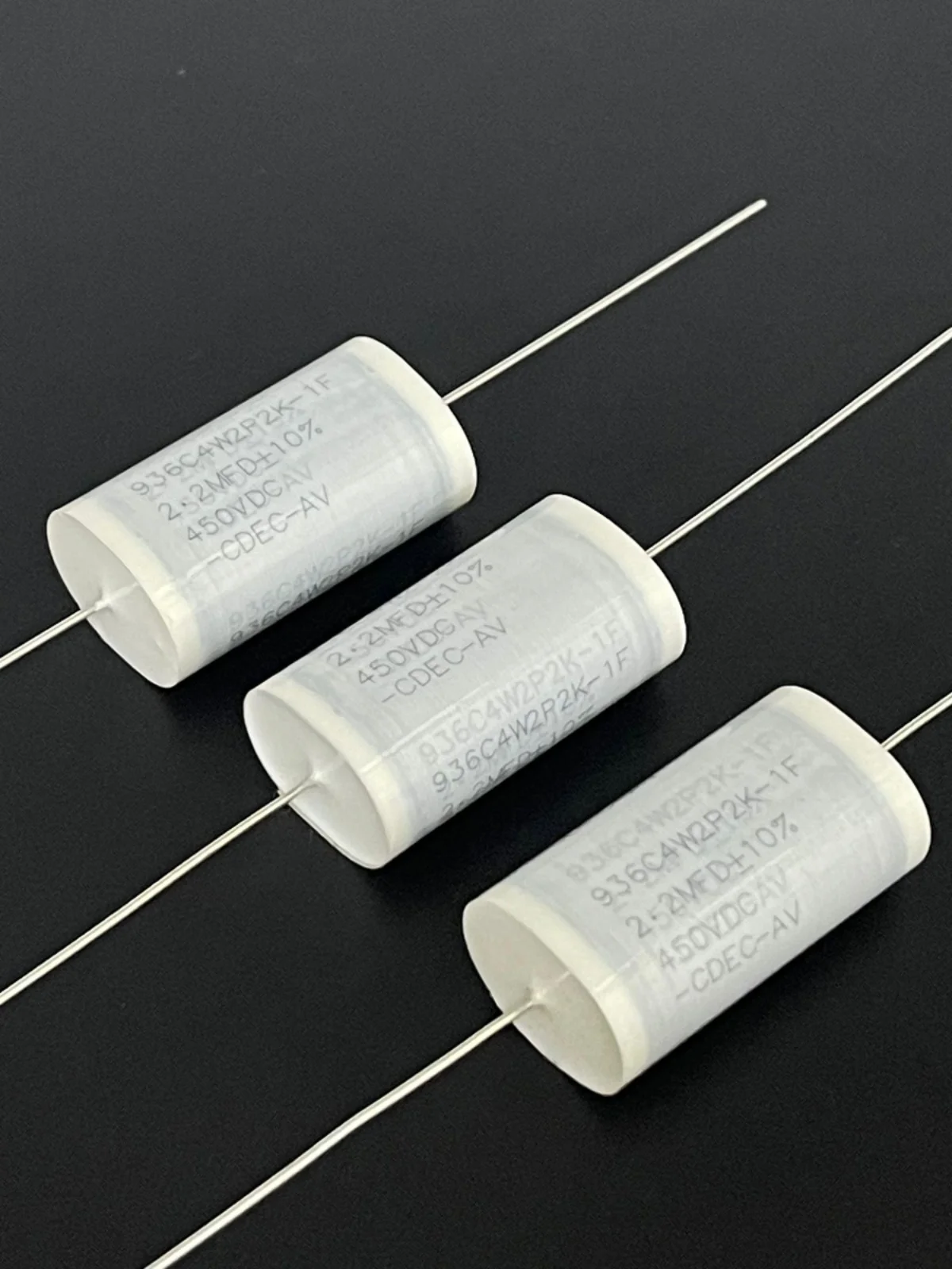 CDE 936C4W2P2K-1F 2.2UF 450V DC Axial Audiophile Audio Coupling Capacitor 1pcs price