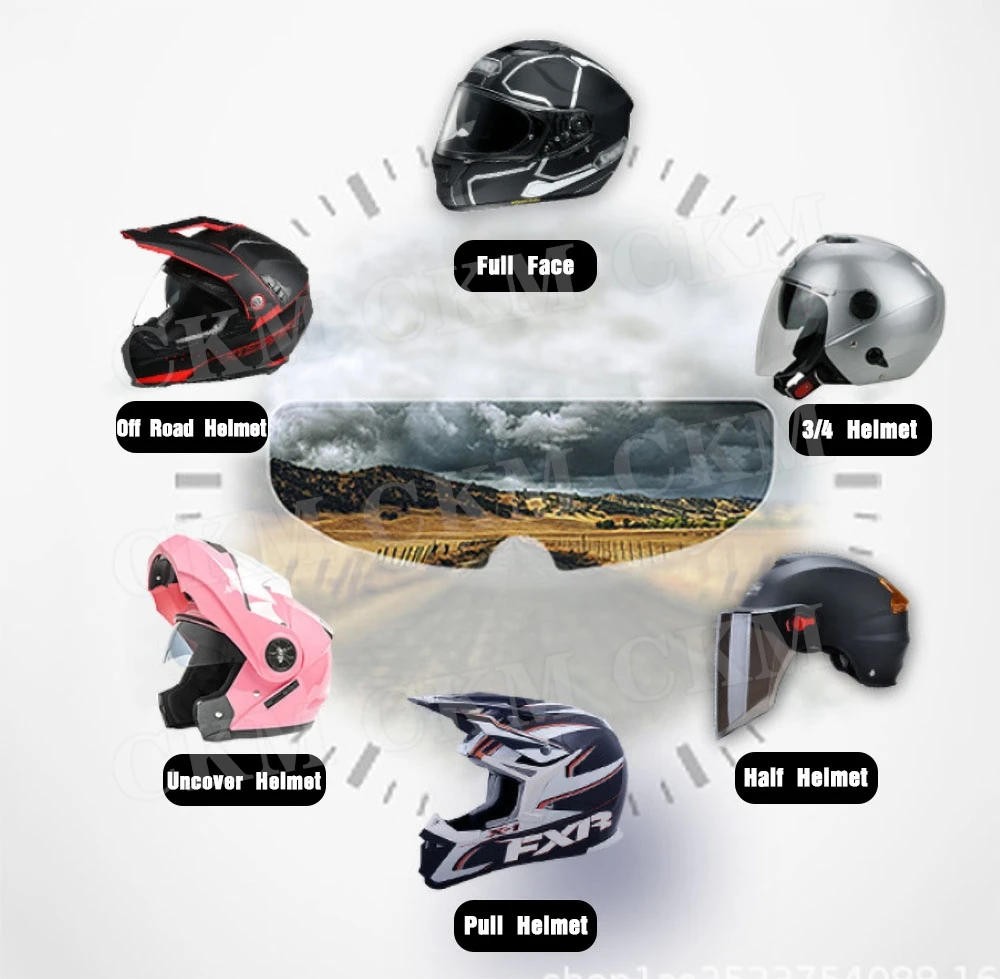 Universal Helmet Clear Rainproof Film Anti-Fog Film Helmet Lens Nano Coating Sticker Motorcycle Rainy Safety Driving Accessories