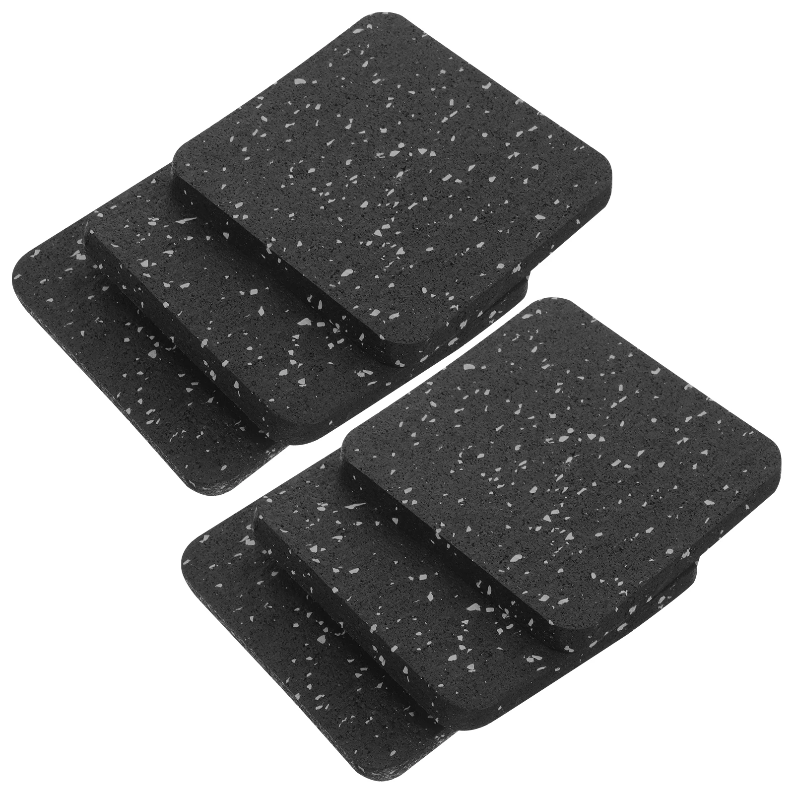 

6pcs Treadmill Cushion Mat for Furniture Noise Absorbing Rubber Gym Exercise Machine Hardwood Floor Carpet Workout Pad