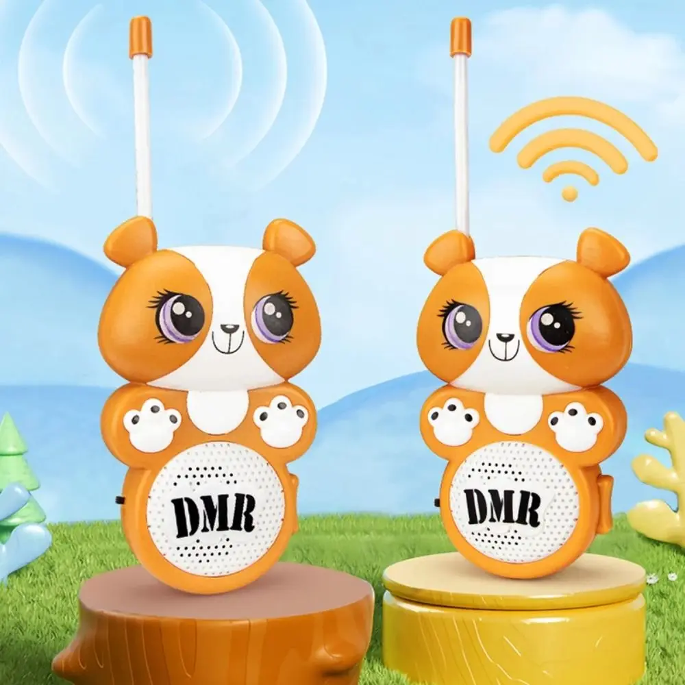 Radio Interphone Panda Walkie Talkie Spielzeug Handheld Langstrecken-Walkie Talkie für Kinder Bunter Transceiver