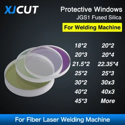 XJCUT lente per saldatura Laser protettiva Windows 18*2 20*2 30*2mm lente protettiva Laser ottica per saldatrice in fibra 1064nm