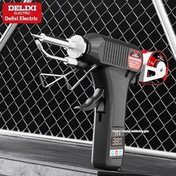 DELIXI High-power Soldering Machine Electric Automatic Gun Welding Tool Soldering Iron Digital Display Temperature Adjustment
