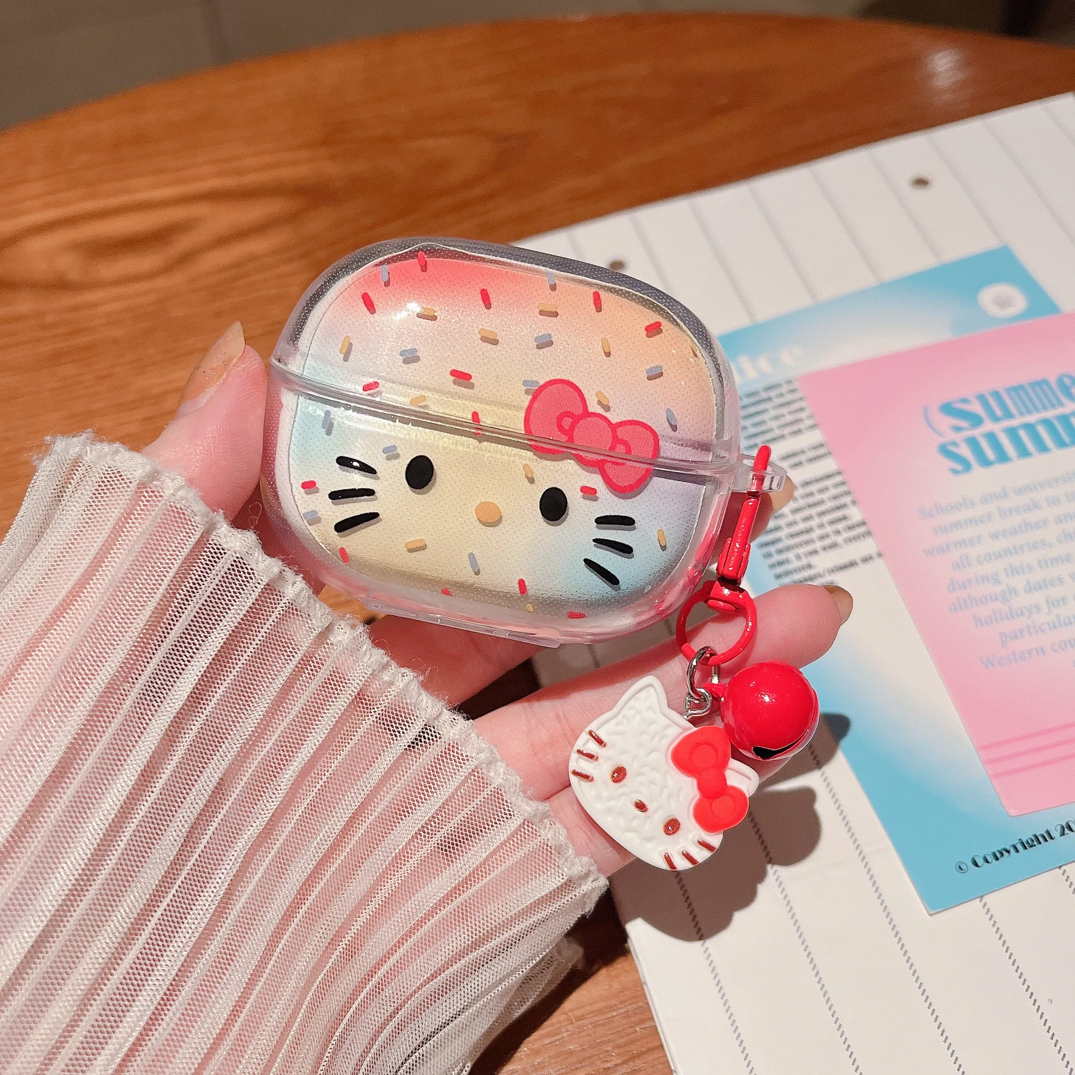 حافظة كرتونية شفافة لهاتف هواوي FreeBuds SE4 ANC / 7i 6i 5i غطاء سماعة أذن FreeBuds Pro3 Pro4 حافظة واقية مضادة للصدمات