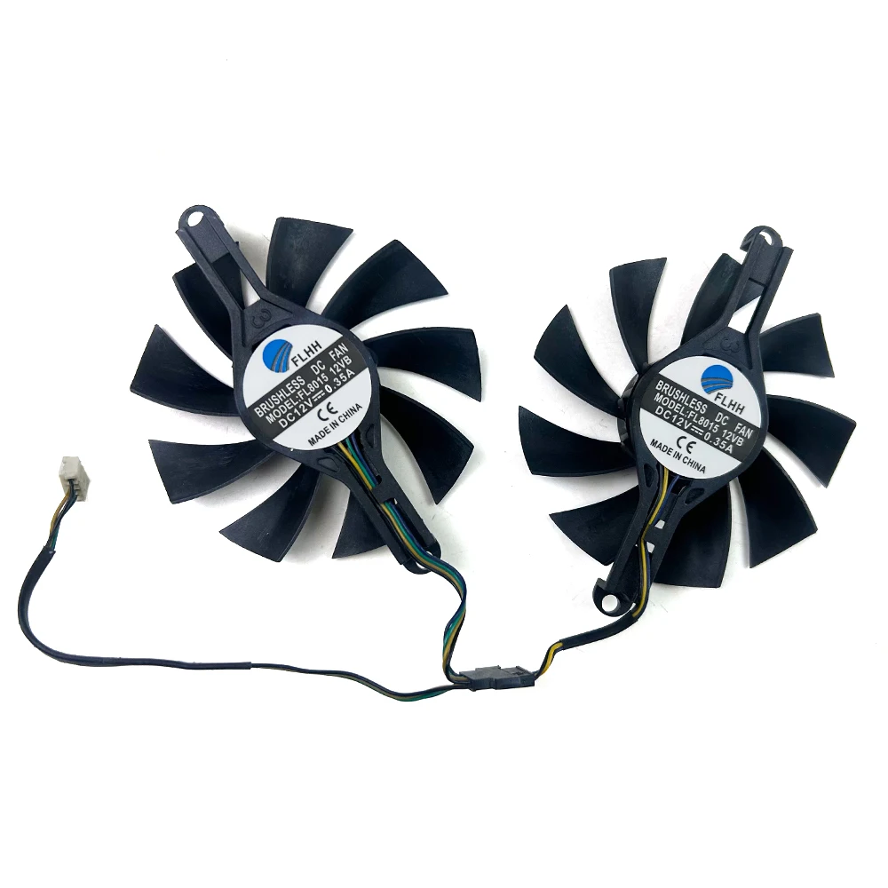 NEW Cooling Fan 85mm 4pin 6600M GPU Cooler Graphics Card Fan For AMD AFOX Radeon RX 580 2048SP For Colorful GTX1070ti GAMING