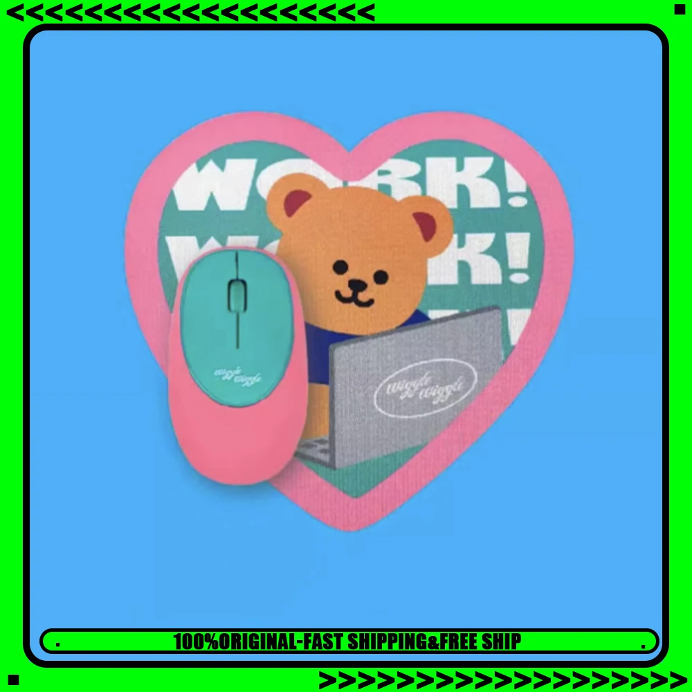 

Беспроводная мышь Wiggle, силиконовая декомпрессионная портативная бесшумная мышь 2,4 г, мягкие беспроводные мыши, офисный ноутбук, настольный ПК, подарки