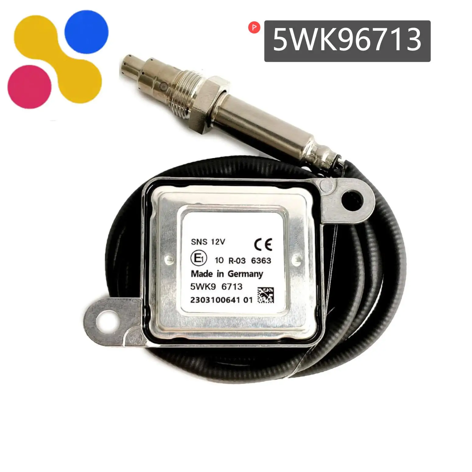 

5WK96713 5WK9 6713 NOx Sensor New Nitrogen Oxygen Sensor for Cummins Engine Parts for Uninox 12V 5WK9 6713