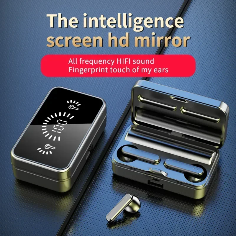 S20 TWS سماعة بلوتوث لاسلكية مع صندوق شحن إلغاء الضوضاء LED سماعات أذن مع ميكروفون سماعات رأس لاسلكية سماعات بلوتوث