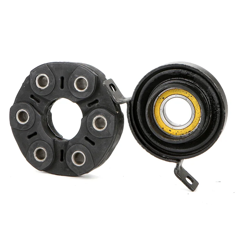 1 Set Driveshaft Center Bracket Support Bearing Flex Joint Disc Kit for BMW E53 X5 3.0i 4.4i 4.6is 4.8is 26121229726 26111229360