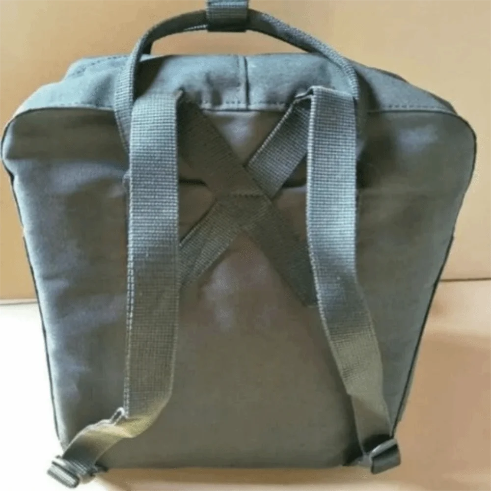 Nylon Material Unisex Backpack Waterproof Large Capacity School Bag Top Buckle Three-Use Design Travel Backpack School Use