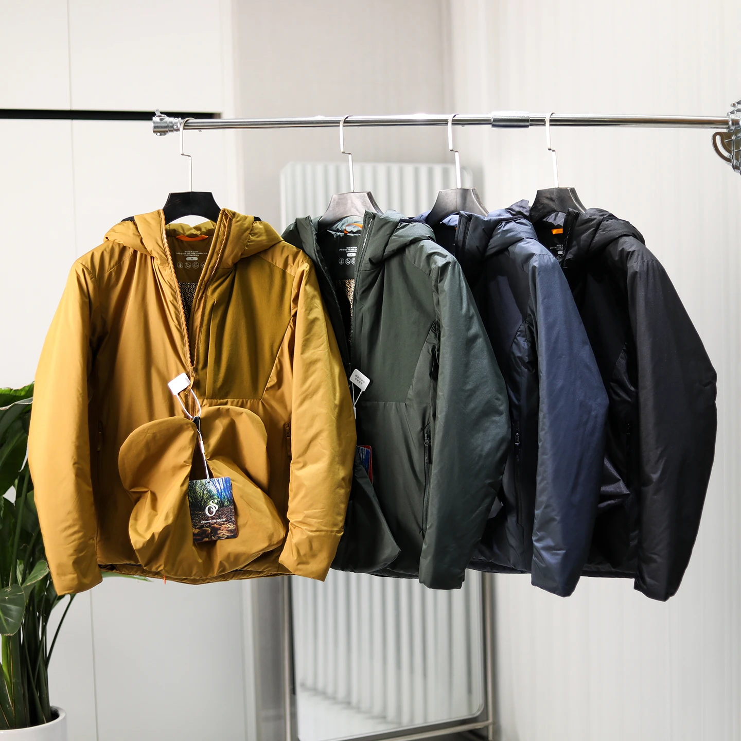 

Мужская легкая хлопковая куртка с капюшоном для активного отдыха, ветрозащитная, водоотталкивающая, теплая, с подкладкой из полиэфирного волокна, на молнии, повседневная