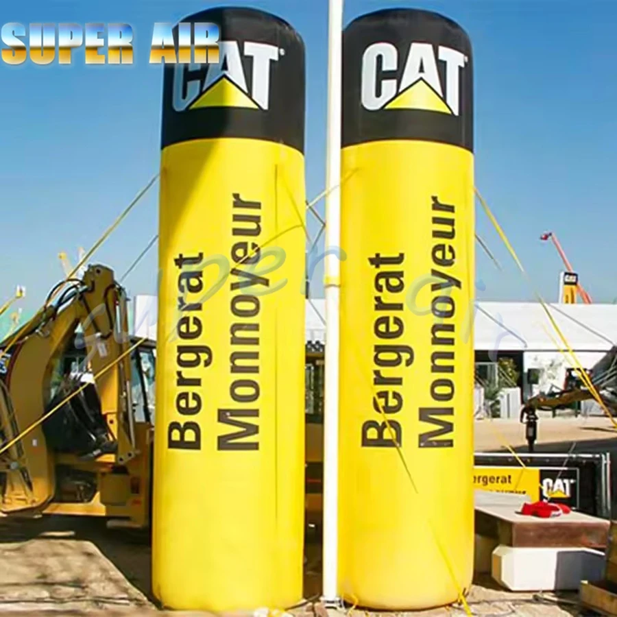 무대 장식용 맞춤형 상업 광고 풍선 조명 기둥