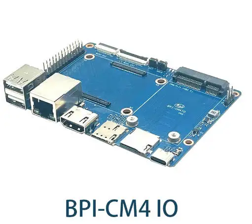 Ana pi BPI-CM4 amlogic a311d,クアッドコアアーム,Cortex-A73 g,lpddr4,16g,emmc,minipcie,26pin,hdmi出力,Android,Linuxでの実行