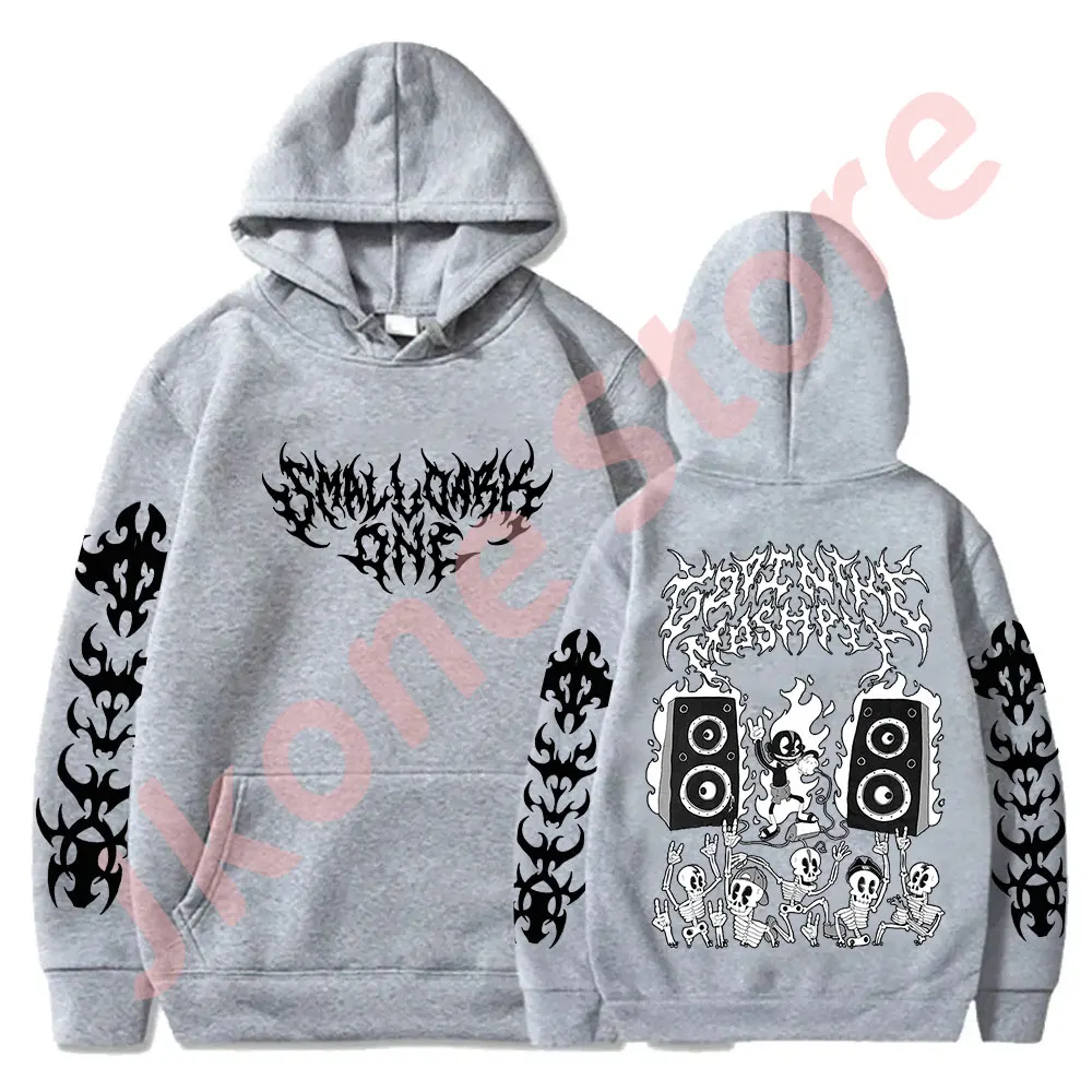 Lil Darkie Moshpit Hoodies 2024 Tour Logo Merch Pullovers Women Men Fashion HipHop Streetwear Sweatshirts