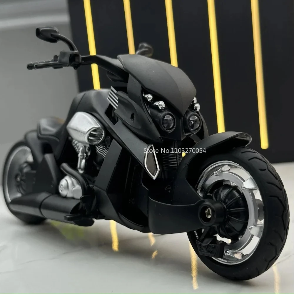 1/12 Alloy Motorcycle Model Toys Car Diecasts Metal Toy High Simulation With Light And Sound Motorbike for Boys Collection Gifts