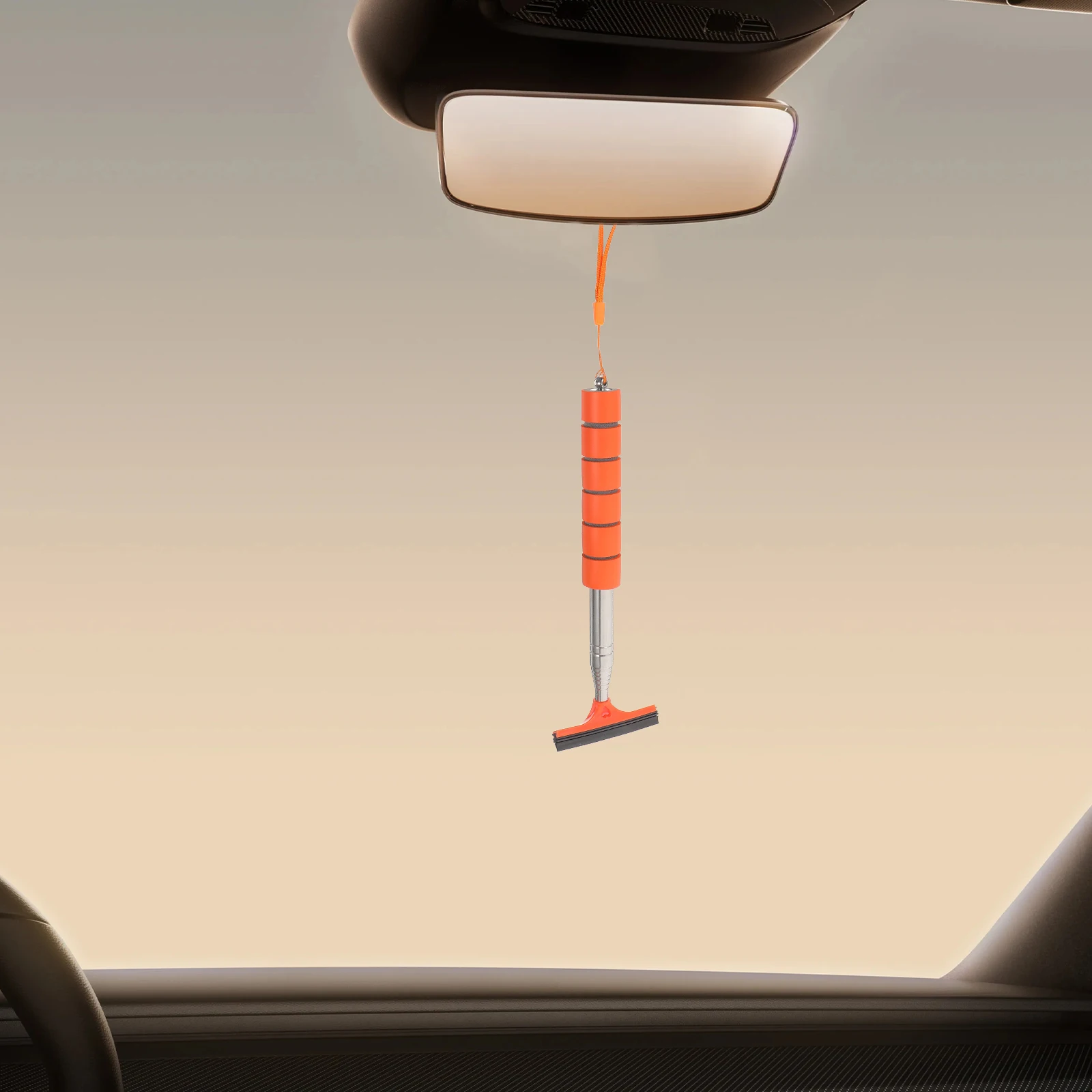 

Retractable Car Window Wiper Squeegee for Side Mirror Cleaner ange Rain Stainless Steel Tool Car Windshield Glass