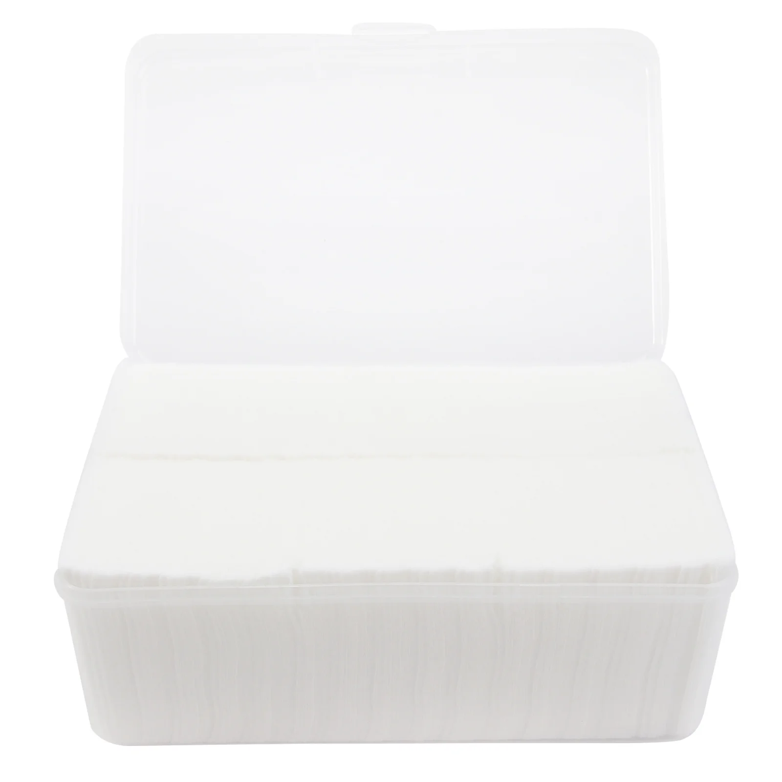 1080 almofadas faciais descartáveis da remoção da composição das almofadas da composição da tela não tecida dos pces para uso do removedor do verniz do prego do toner