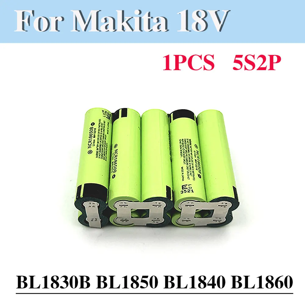 2024 Makita Lithium Ion Rechargeable Battery 18V6.0Ah18.0Ah Drill Battery Replacement BL1860 BL1830 BL1850 Tool Battery