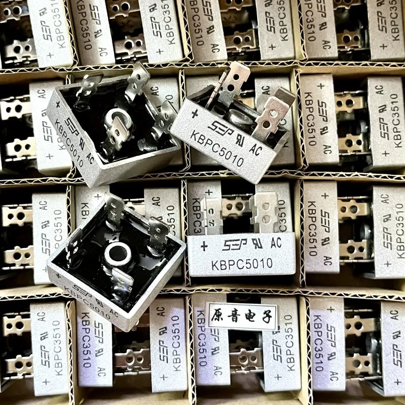 Free Shipping 10pcs/lot KBPC5010 5010 BRIDGE DIODE GPP 50A 1000V NEW100% ORIGINAL