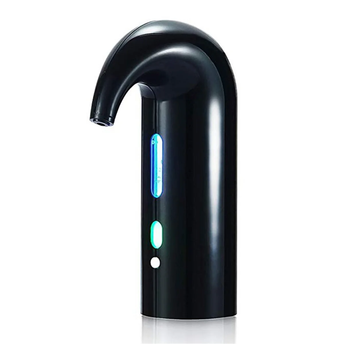 

B08B-Electric Wine Pourer Aerator Dispenser Pump USB Rechargeable Cider Decanter Pourer Wine Accessories Black