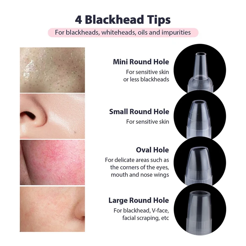 B82B-Portable Diamond Peeling Machine Diamond-Tipped Blackhead Remover Blackhead Remover