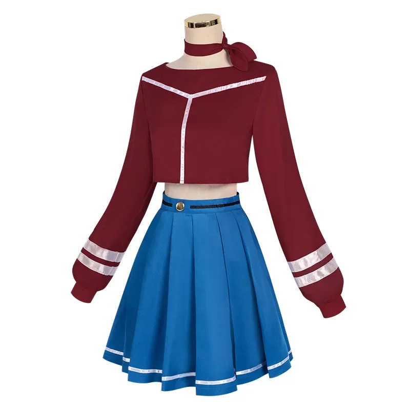 Костюм для косплея Game Miside Mita Cos, плиссированная юбка JK, игровая начальная одежда, полный комплект для Хэллоуина, карнавальное вечернее платье