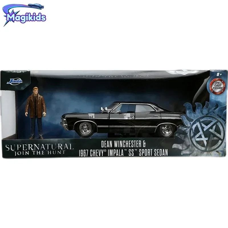 1:24 1967 CHEVY Impala SS Sport Sedan High Simulation Diecast Metal Alloy Model Car Chevrolet Toys For Kids Gift Collection J80