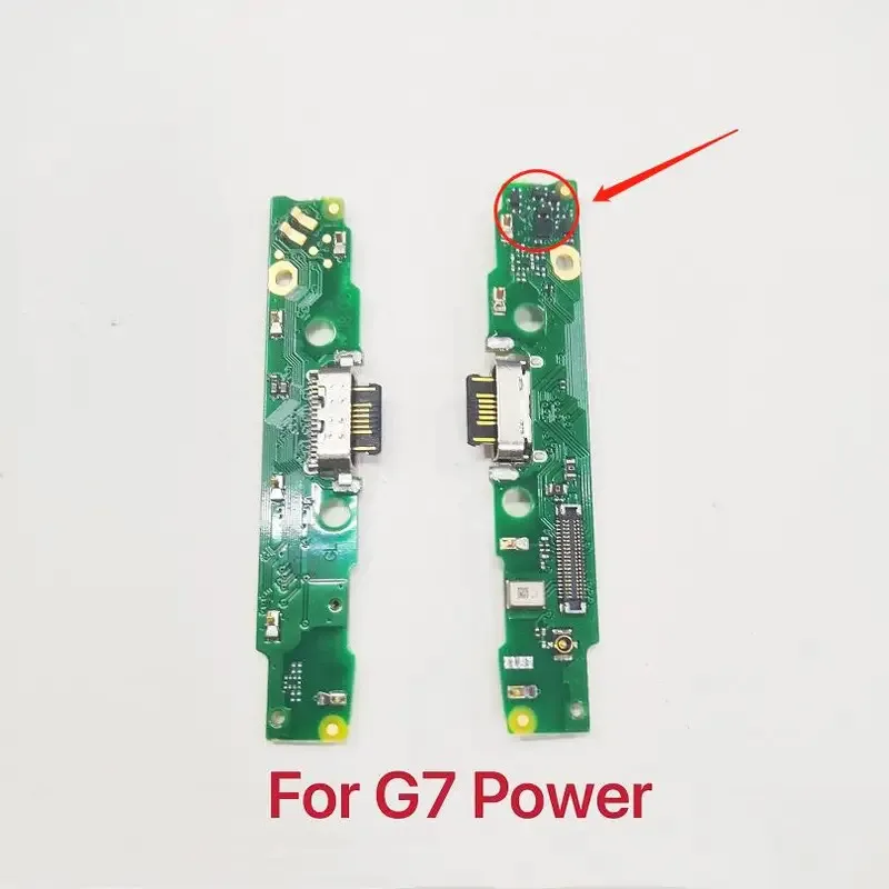 

10 шт. для Motorola Moto G7 Power/G7 Play USB-порт для зарядки, док-станция, гибкий кабель