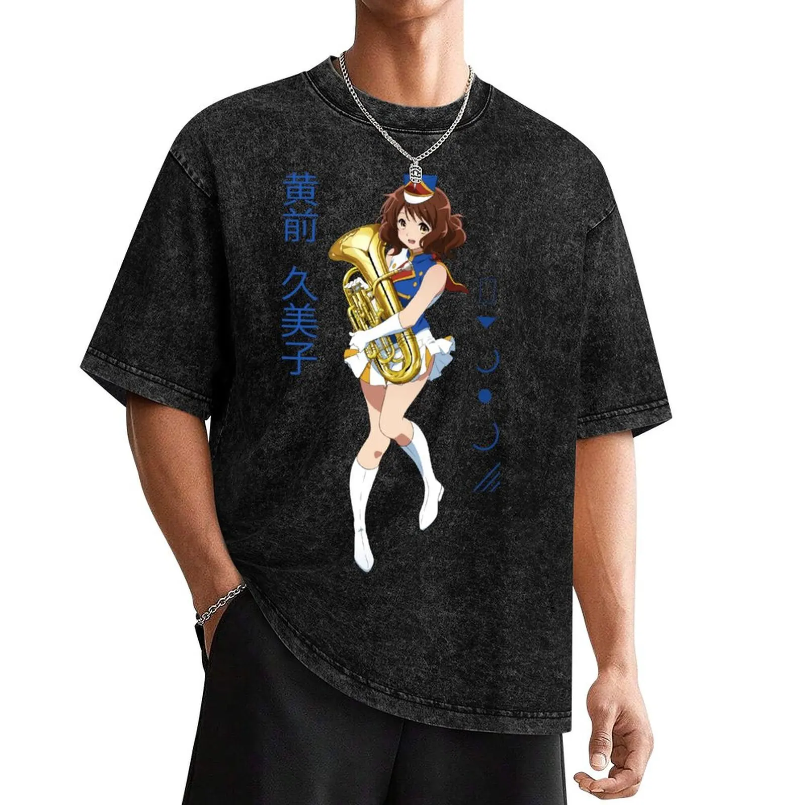 

Kumiko Oumae - Hibike! Euphonium T-Shirt funny costumes graphics funny meme t-shirts tops men tshirt