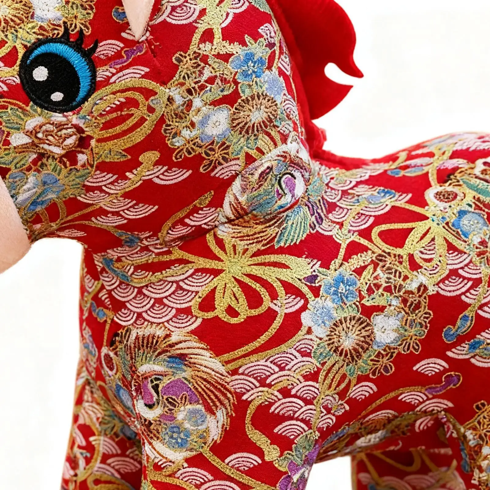 

Plush Animal Soft Bedtime Soothing Traditional Year Of The Horse Plush Doll For Boys Girls Sisters Friends Collectors Girlfriend